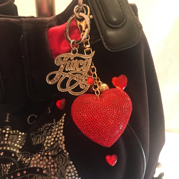 Rare gorgeous ✨vintage y2k black velvet and red satin purse ♥️ - Picture 3 of 14